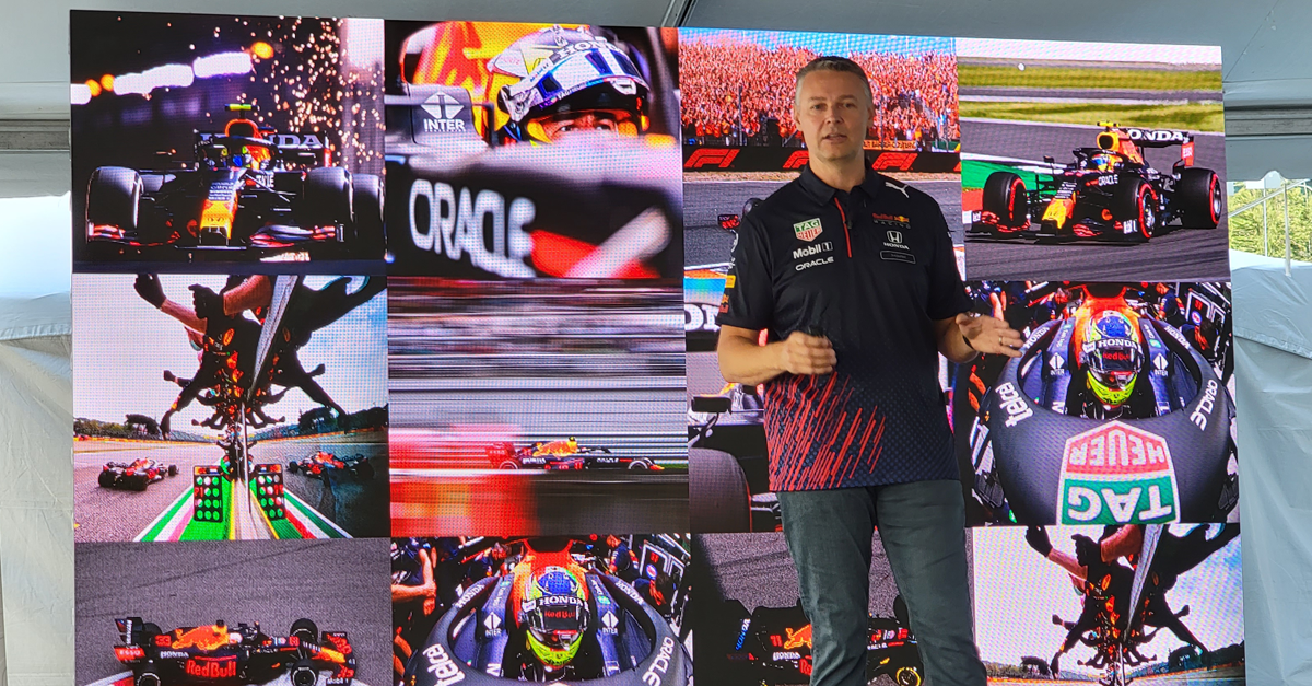 Red Bull Racing with Oracle